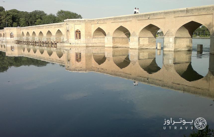 پل چوبی در اصفهان